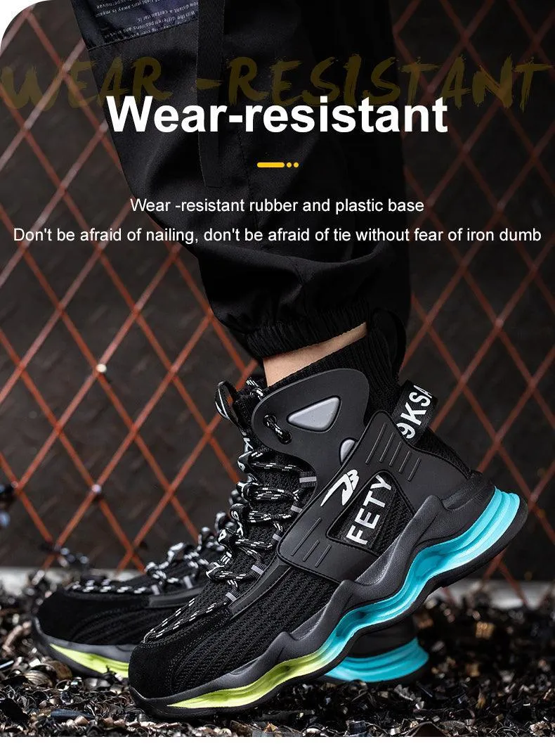 JB Grant High Top Safety Steel Toe Shoes
