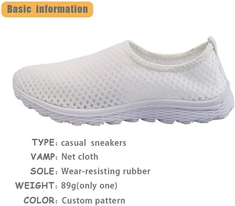 Jeiento Christmas Shoes for Womens Athletic Running Shoes Fashion Sneakers Breathable Lightweight Walking Shoes US 5.5-11.5