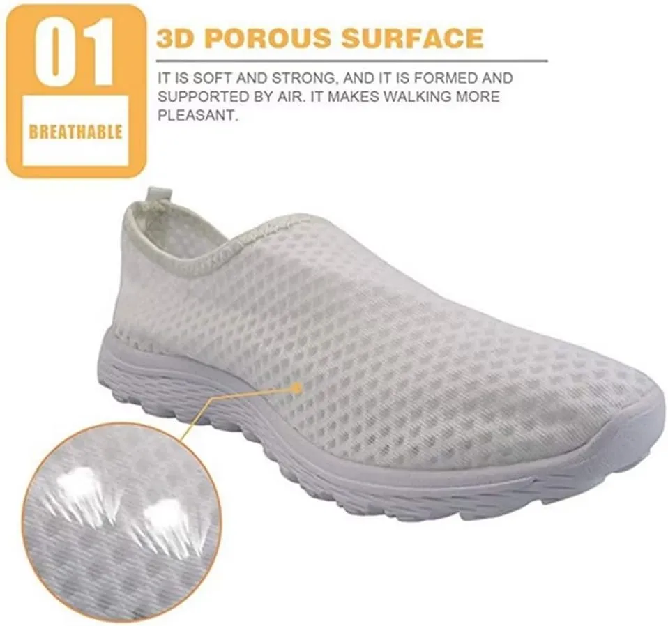 Jeiento Christmas Shoes for Womens Athletic Running Shoes Fashion Sneakers Breathable Lightweight Walking Shoes US 5.5-11.5