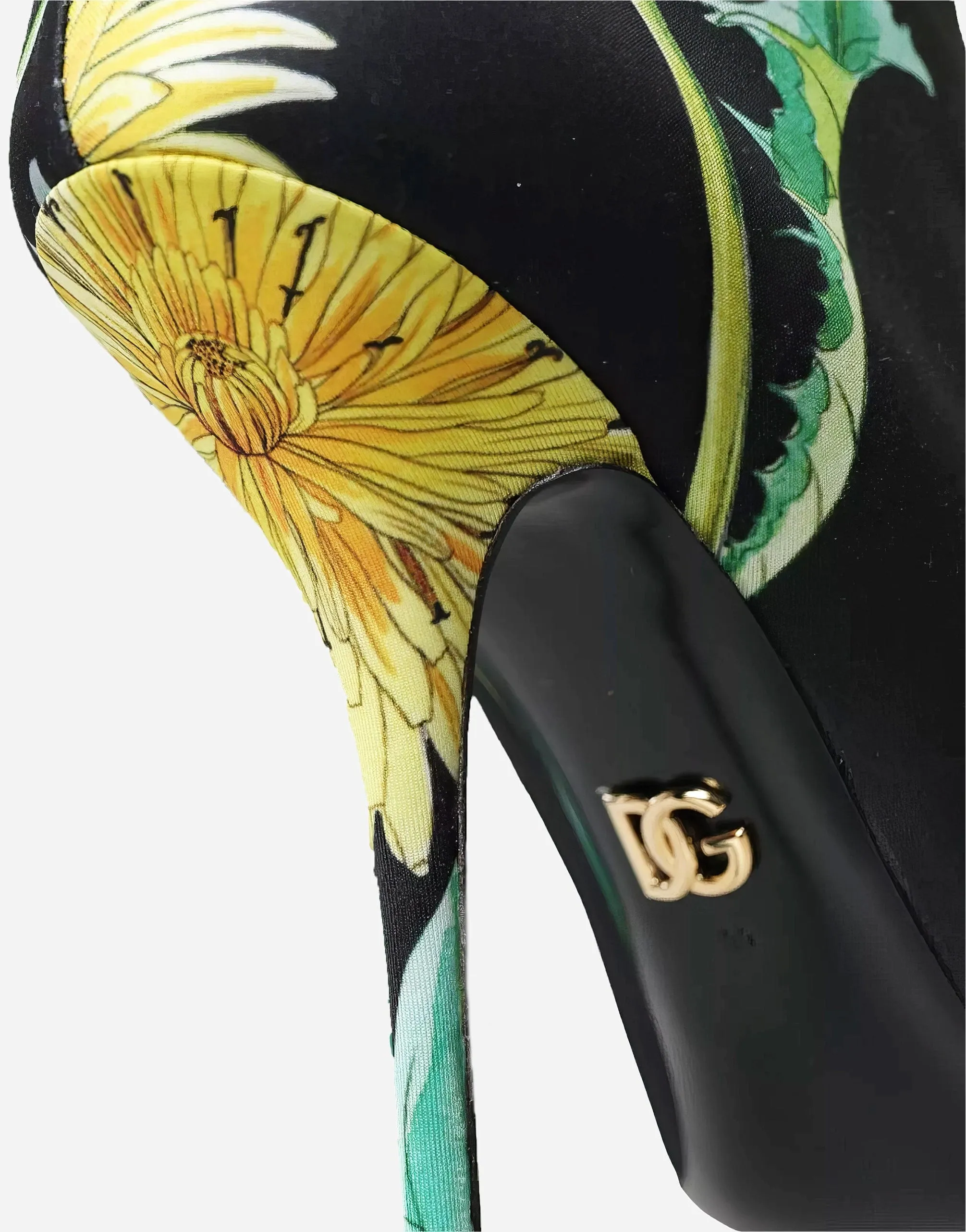 Jersey Stretch Booties With Flower Print