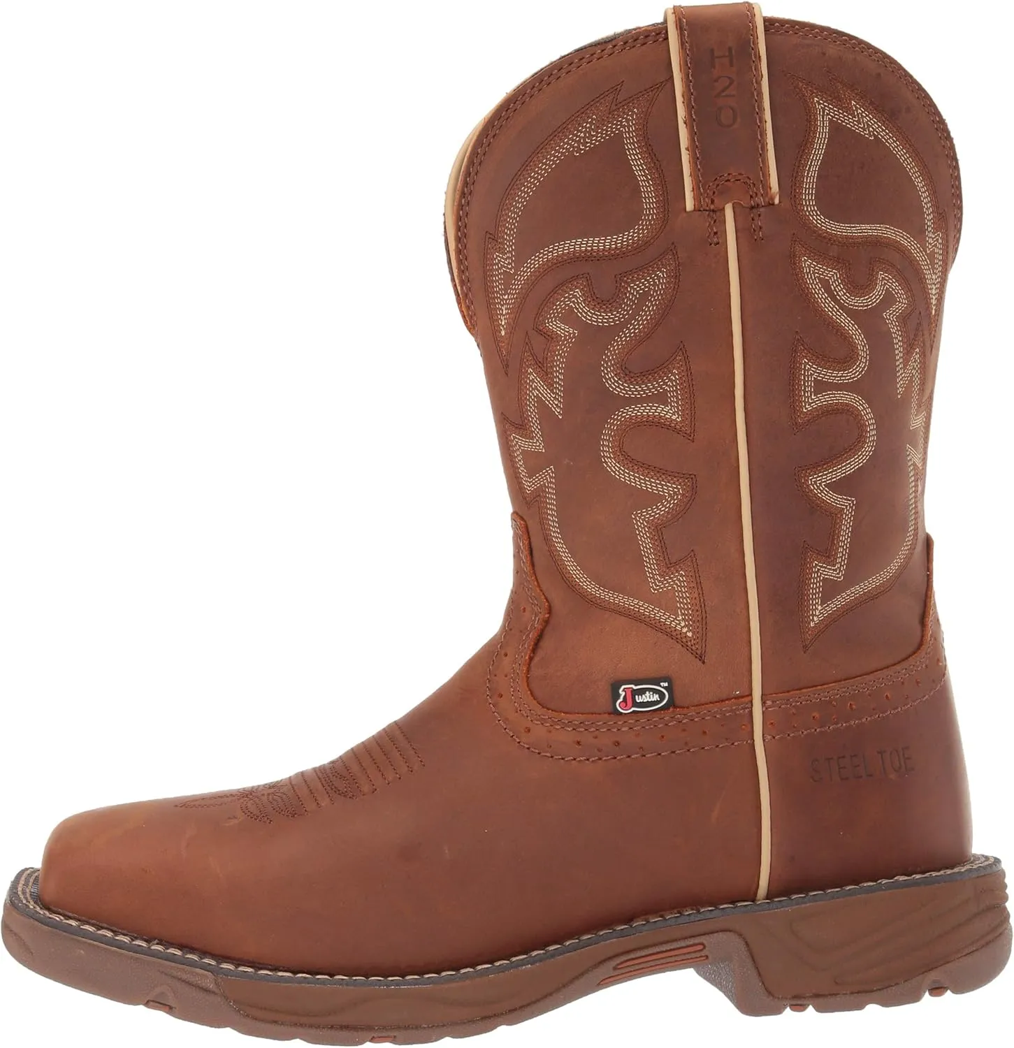 JOW Mens Rush Waterproof Steel Toe Work Boots