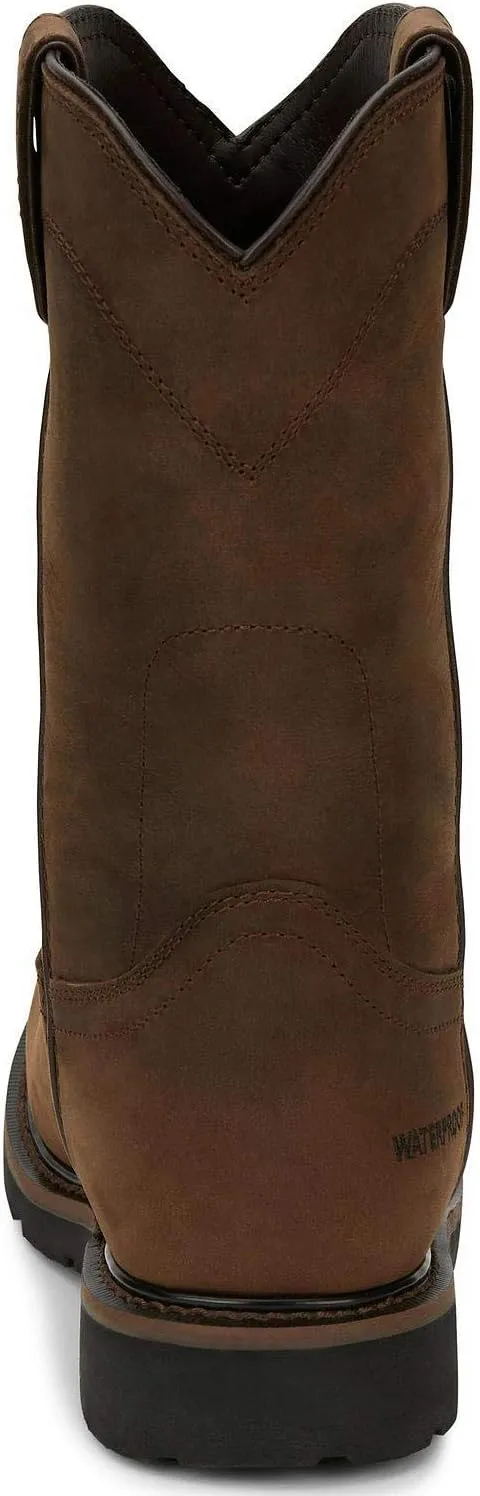 Justin Men's Drywall 10" Waterproof Work Boots