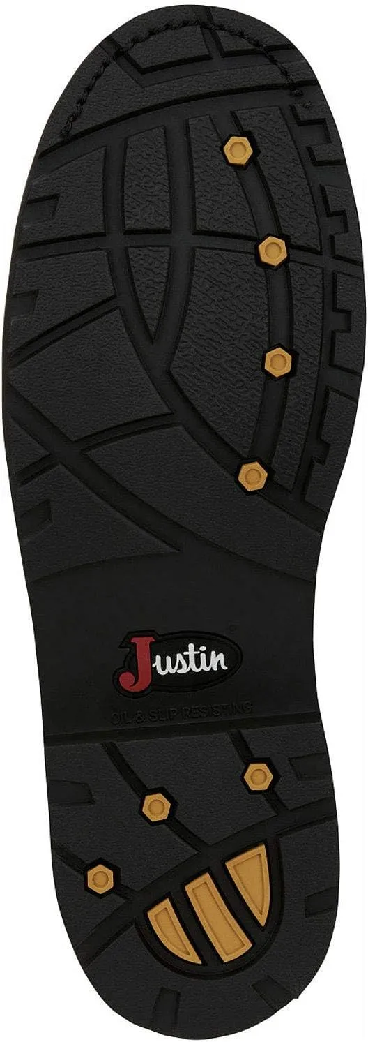 Justin Men's Drywall 10" Waterproof Work Boots