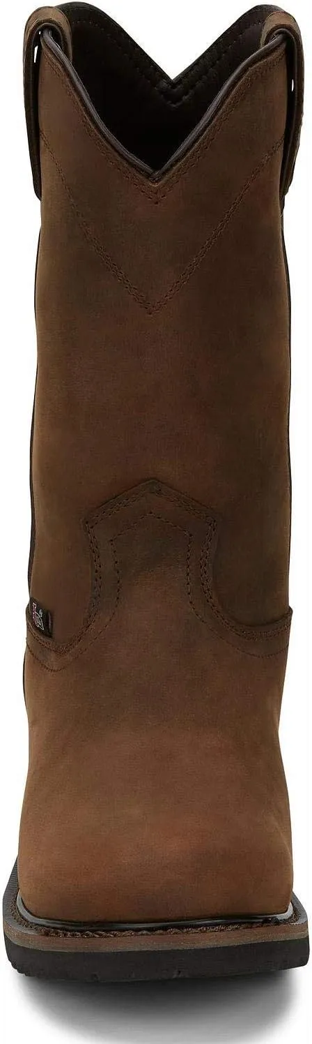 Justin Men's Drywall 10" Waterproof Work Boots