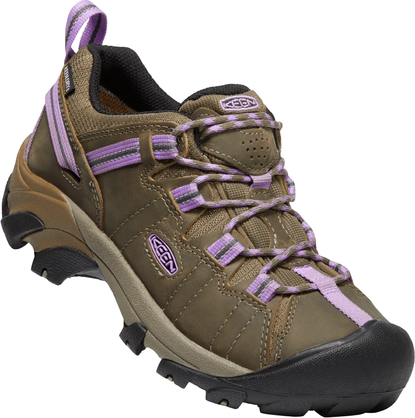 Keen Women's Targhee II Waterproof - Timberwolf / English Lavender