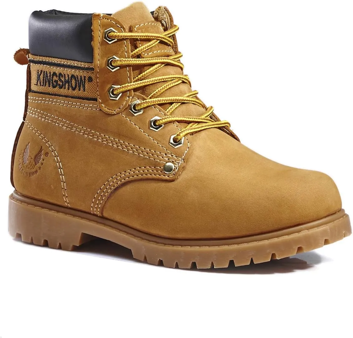 kingshow Men's Work Boots