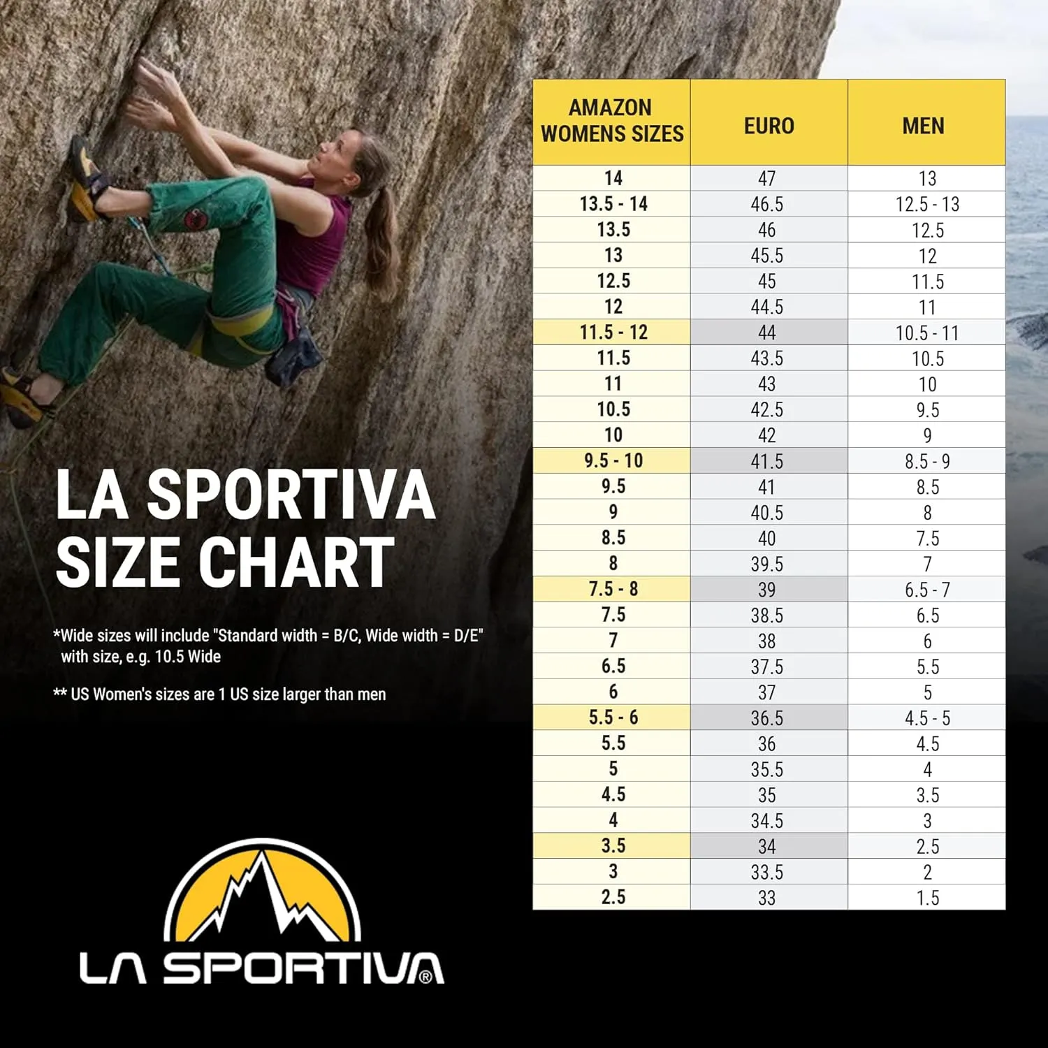 La Sportiva Womens Aragon Rock Climbing Shoes
