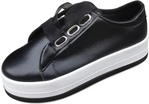 Ladmiple Sneakers For Women Slip On Shoes Fashion Comfortable Dressy Casual Summer Low Top Walking Flats Loafers