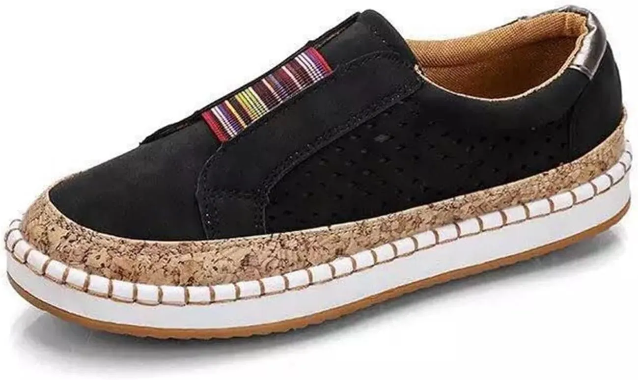 Ladmiple Sneakers For Women Slip On Walking Shoes Casual Cute Fashion Comfortable Dressy Summer Non Slip Flats Loafers