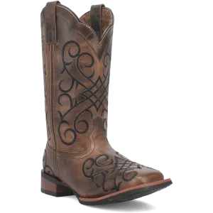 Laredo Women's 11" Margo Leather Boot - Brown 5620