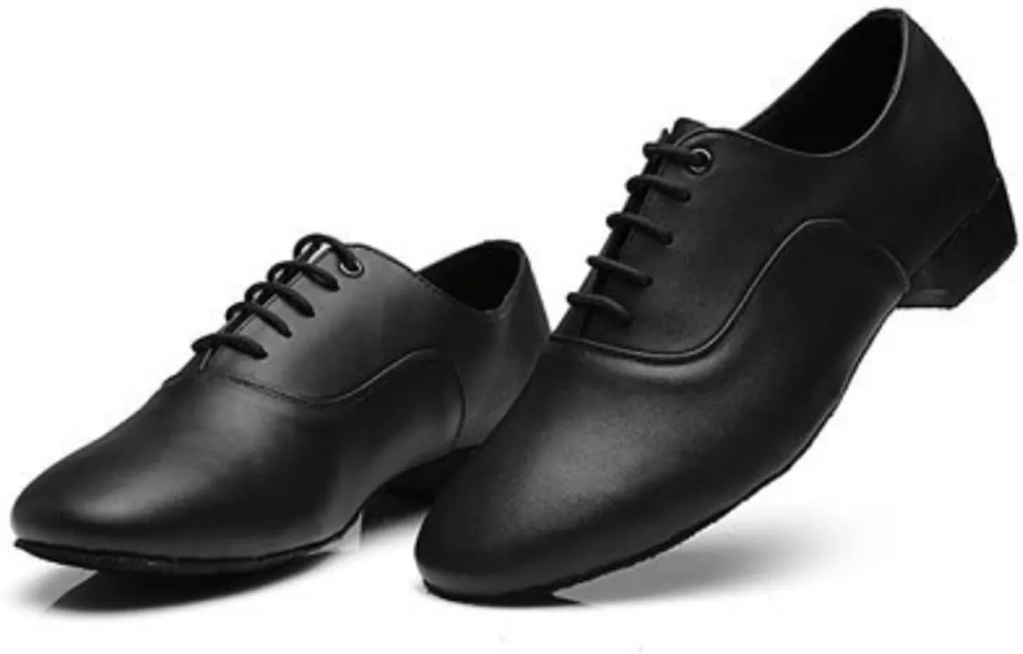Latin Dance Shoes Man Male Sneaker Men's Latin Dance Shoes Modern Dance Hall Tango Man National Standard Dance Shoes(White,37)