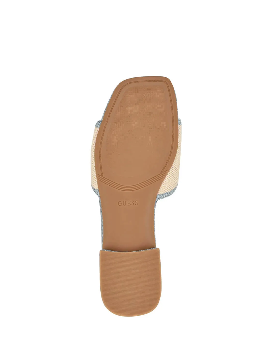 Light Blue Natural Tampa Slide Sandals