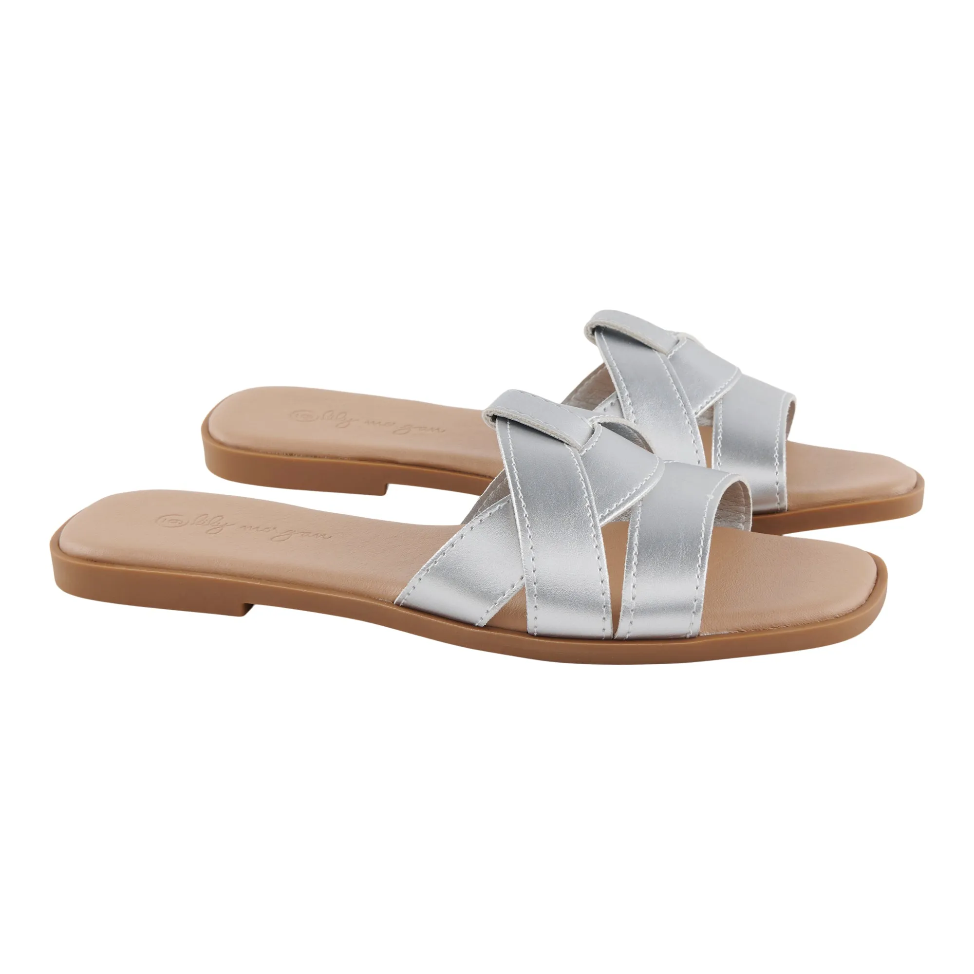 lily morgan Women's Knotted Slides