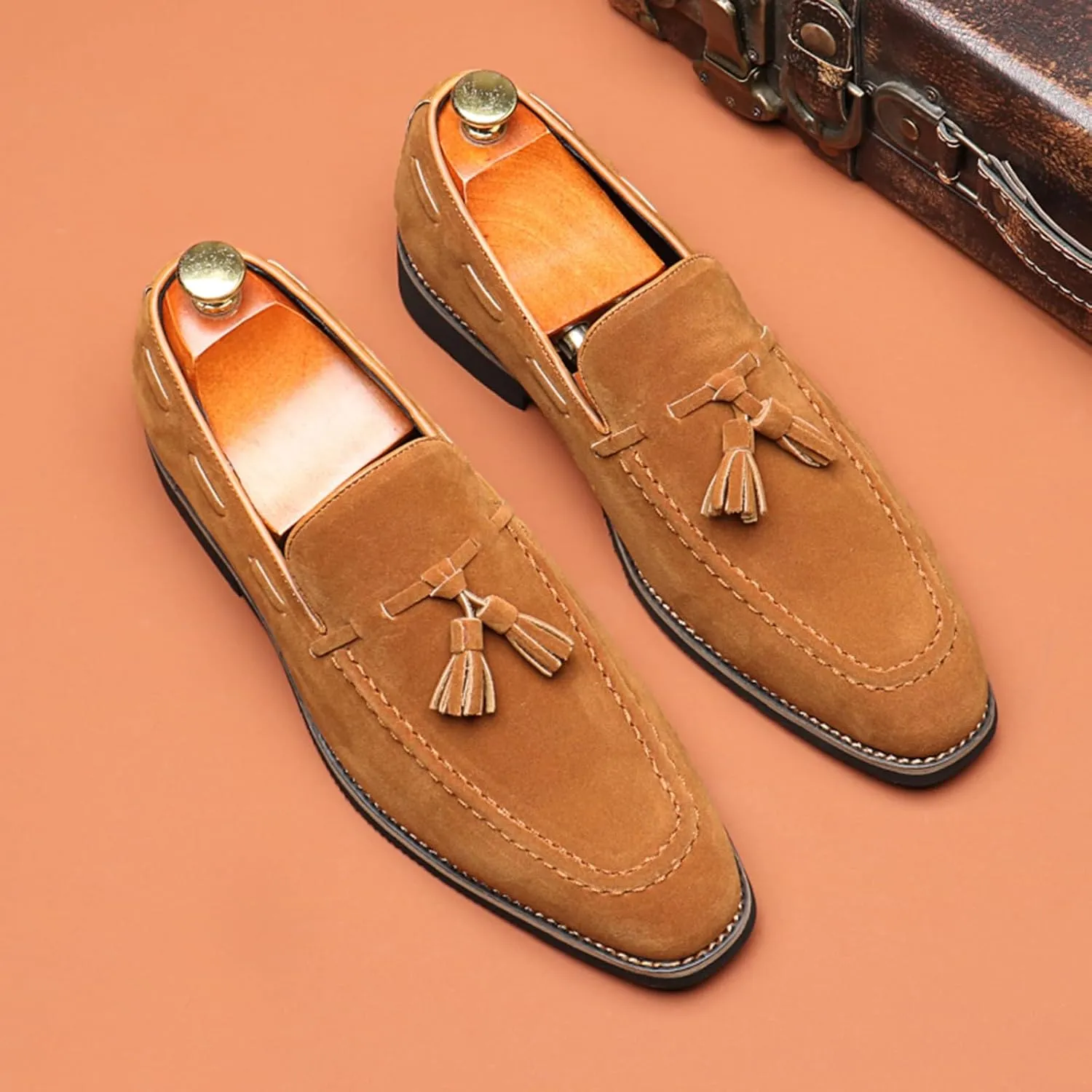 Loafers for Men Business Casual Shoes Comfortable & Lightweight Penny Loafers Slip on Work Flats