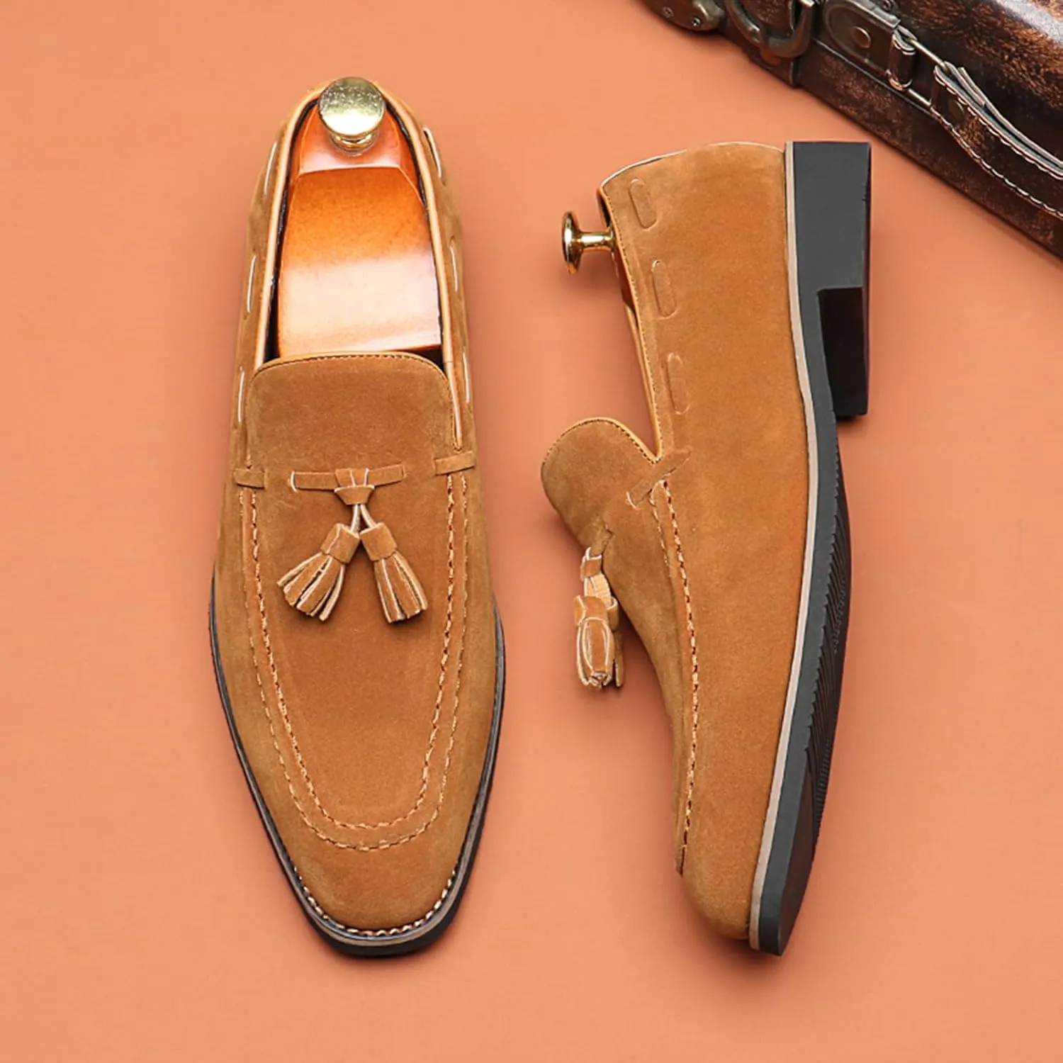 Loafers for Men Business Casual Shoes Comfortable & Lightweight Penny Loafers Slip on Work Flats