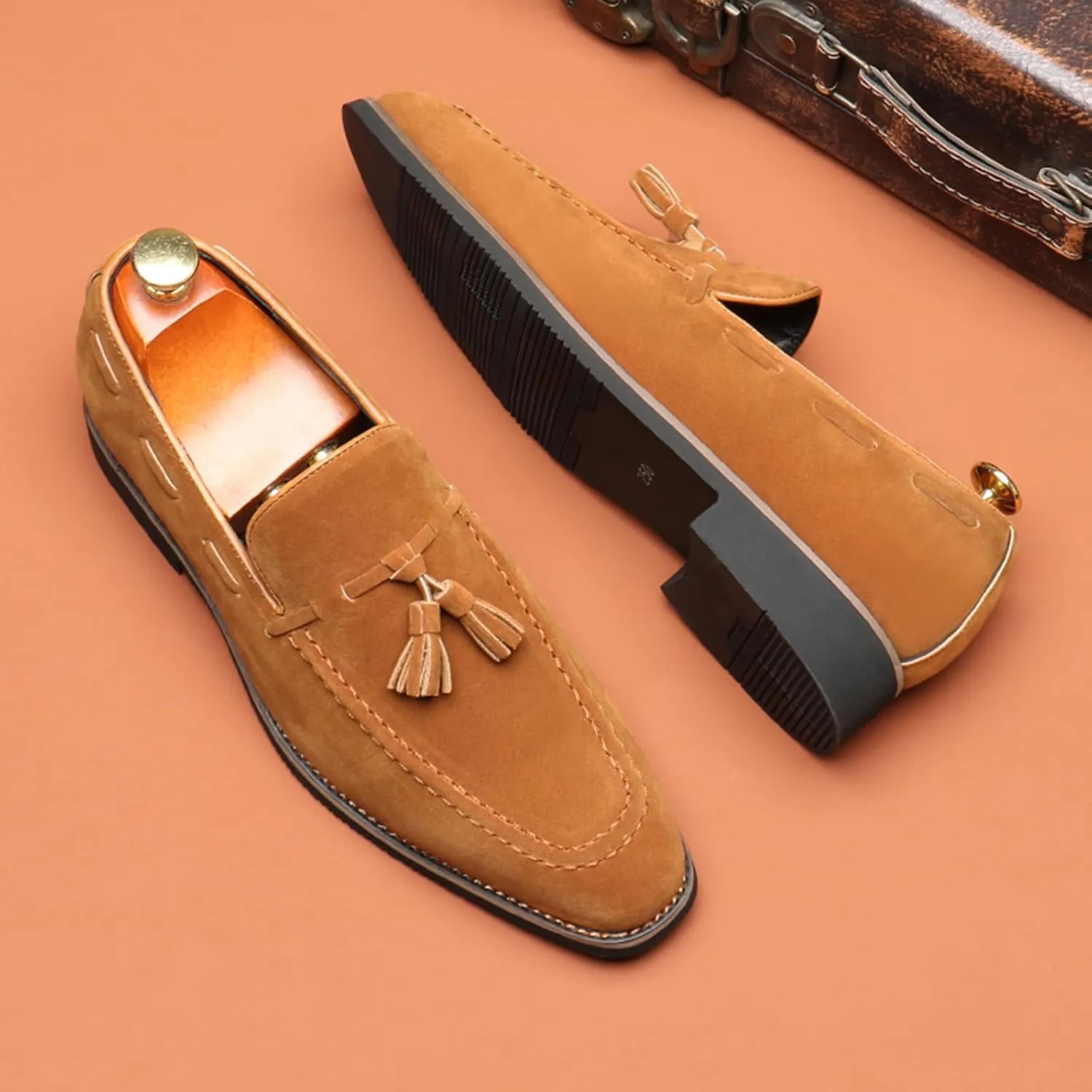 Loafers for Men Business Casual Shoes Comfortable & Lightweight Penny Loafers Slip on Work Flats
