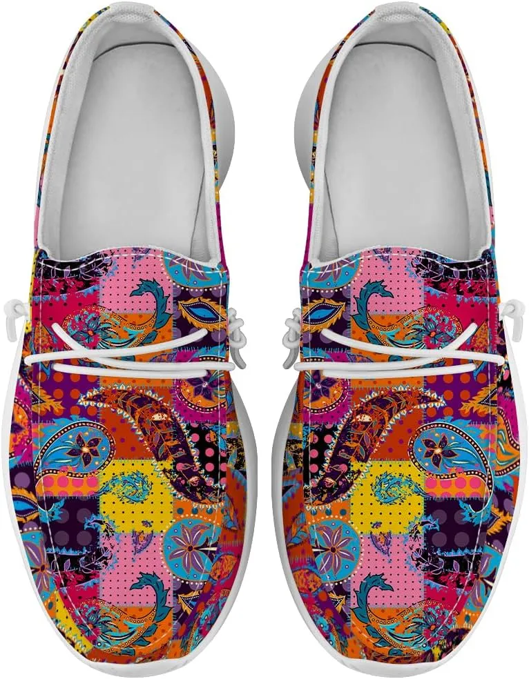 Loafers for Women Men Paisley Slip-on Sneakers Casual Shoes Gifts for Men Women