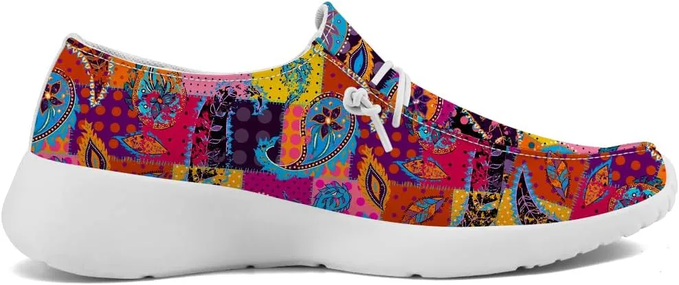 Loafers for Women Men Paisley Slip-on Sneakers Casual Shoes Gifts for Men Women