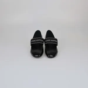 Louis Vuitton Black Patent Uncover Pumps