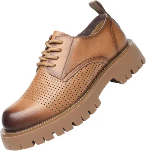 Luxury Breathable Men's Oxfords Men's Dress Shoes Comfort Walking Shoes for Male Classic Modern Formal Leather Shoes Casual Loafers