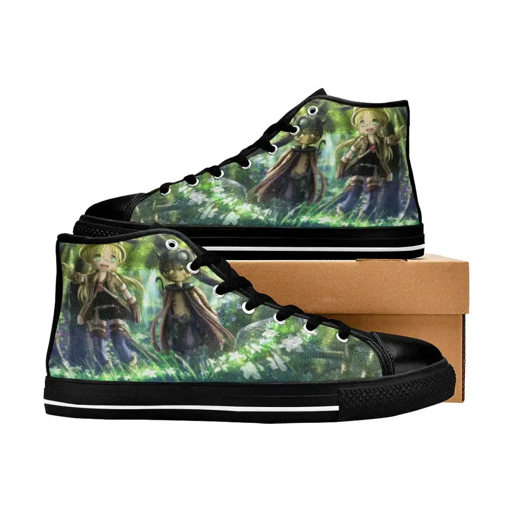 Made In Abyss Shoes High Top Sneakers for Kids and Adults