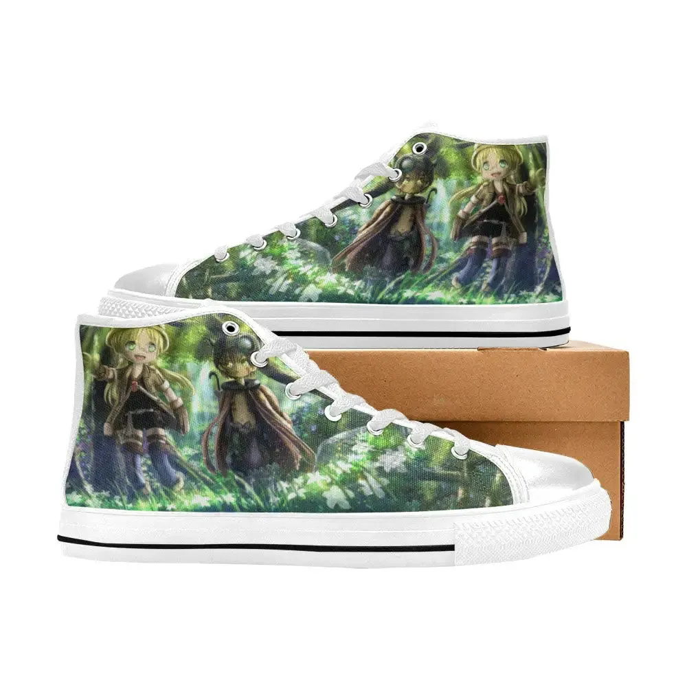 Made In Abyss Shoes High Top Sneakers for Kids and Adults