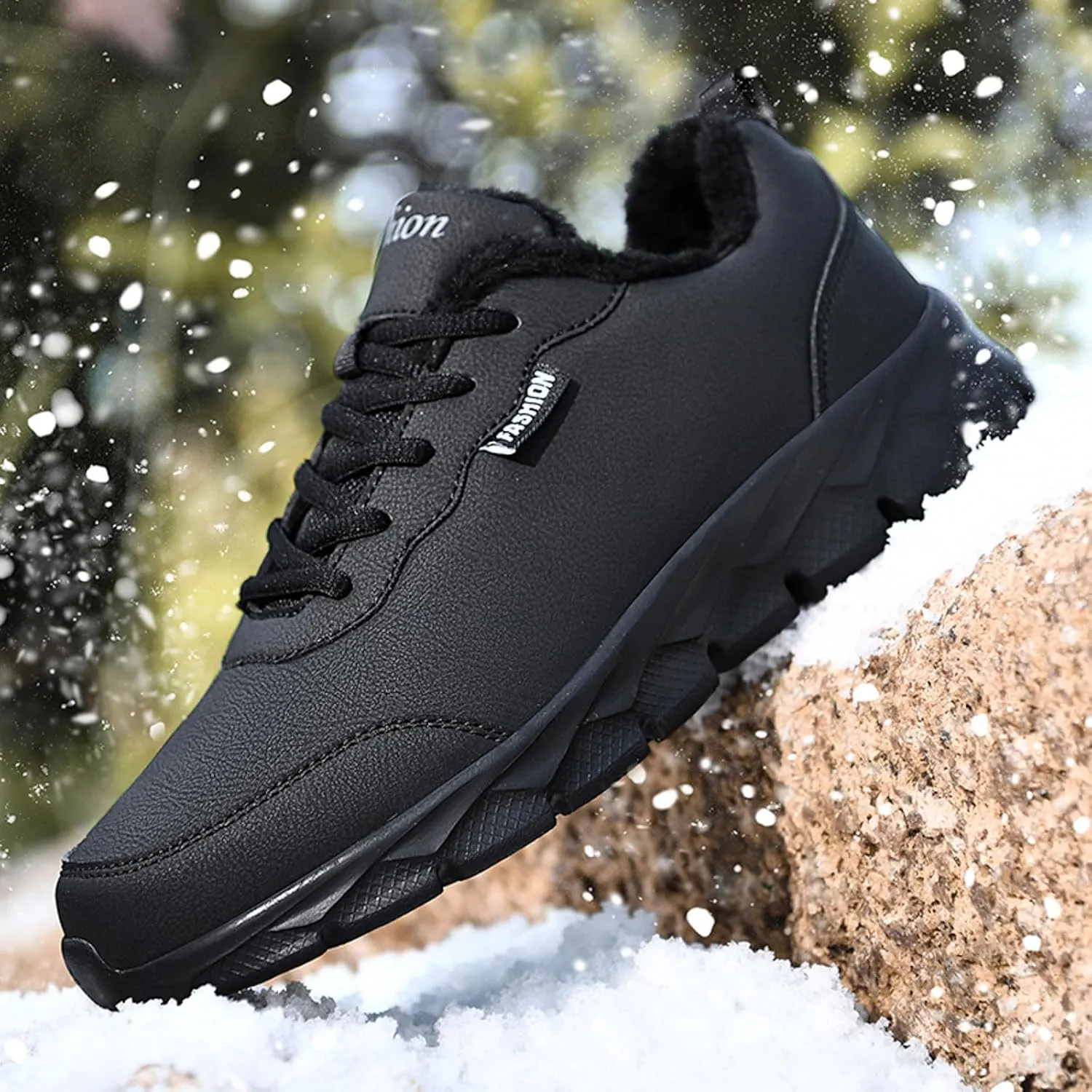 Men Casual Shoes Sport Fashionable New Pattern Simple Solid Color Warm and Comfortable Shoes in Canvas Mens Casual