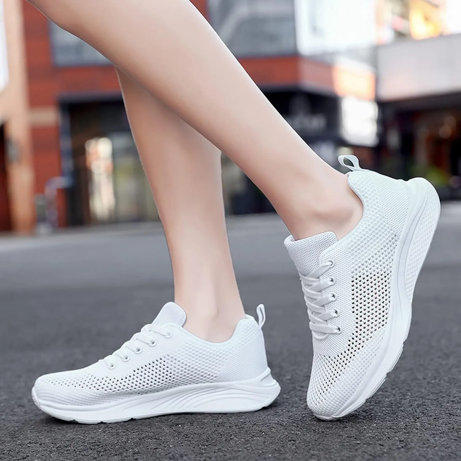 Men Mesh Sneaker Orthopedic Casual Sneaker with Arch Support Wide Width Running Shoes Comfortable Breathable Lightweight Walking Shoes