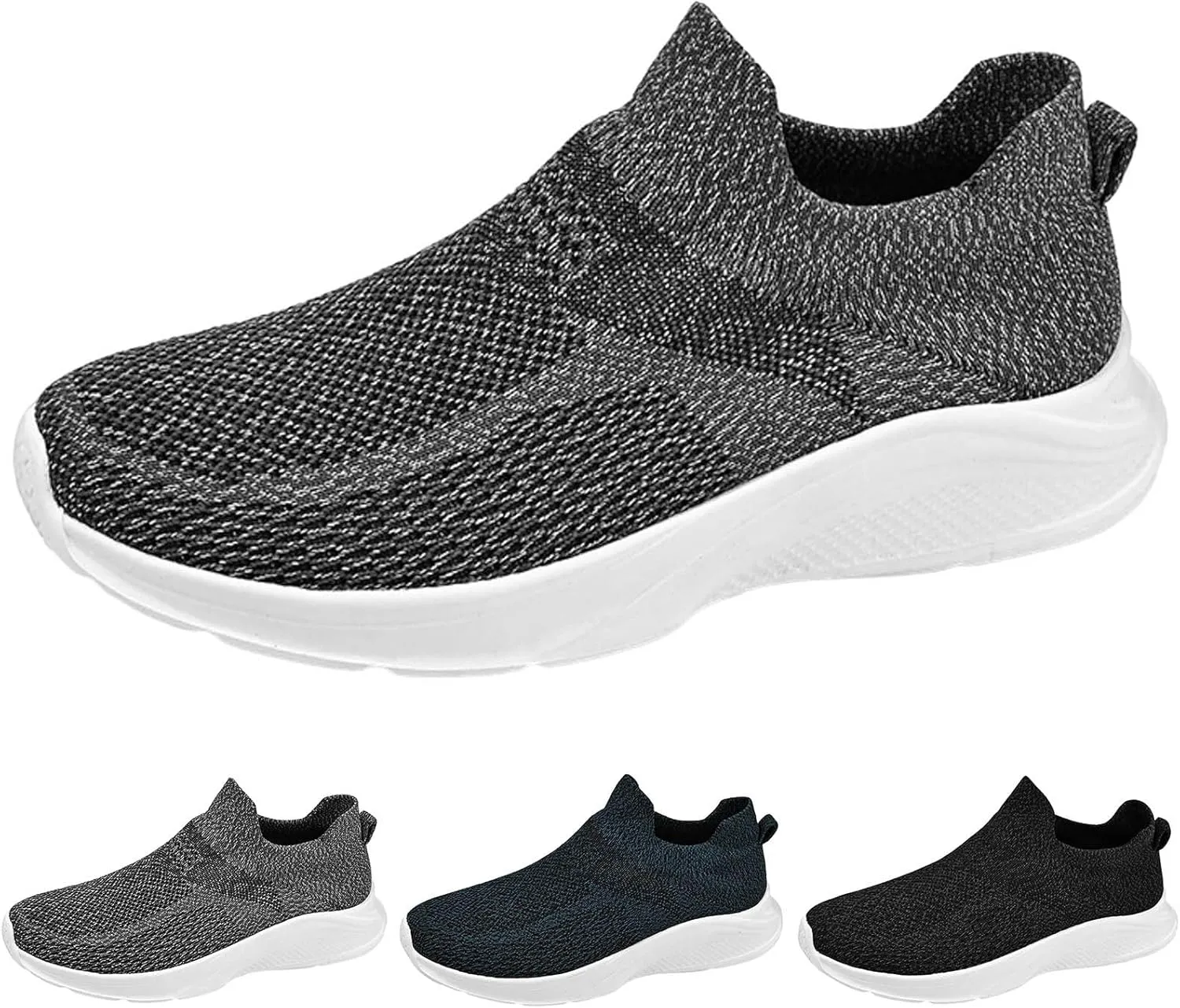Men Sports Shoes Fashionable New Pattern Simple and Pure Color Comfortable Mesh Breathable and Sneaker for Men