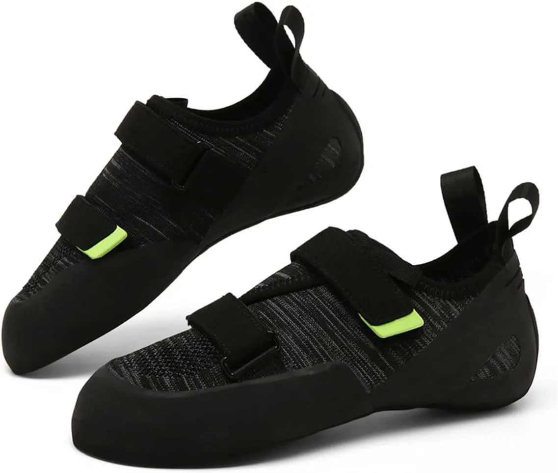 Men Women Rock Climbing Sneakers Beginners Kids Indoor Wall Climbing Shoes Non Slip Bouldering Athletic Shoes