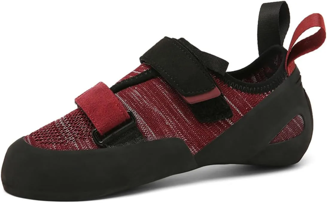 Men Women Rock Climbing Sneakers Beginners Kids Indoor Wall Climbing Shoes Non Slip Bouldering Athletic Shoes