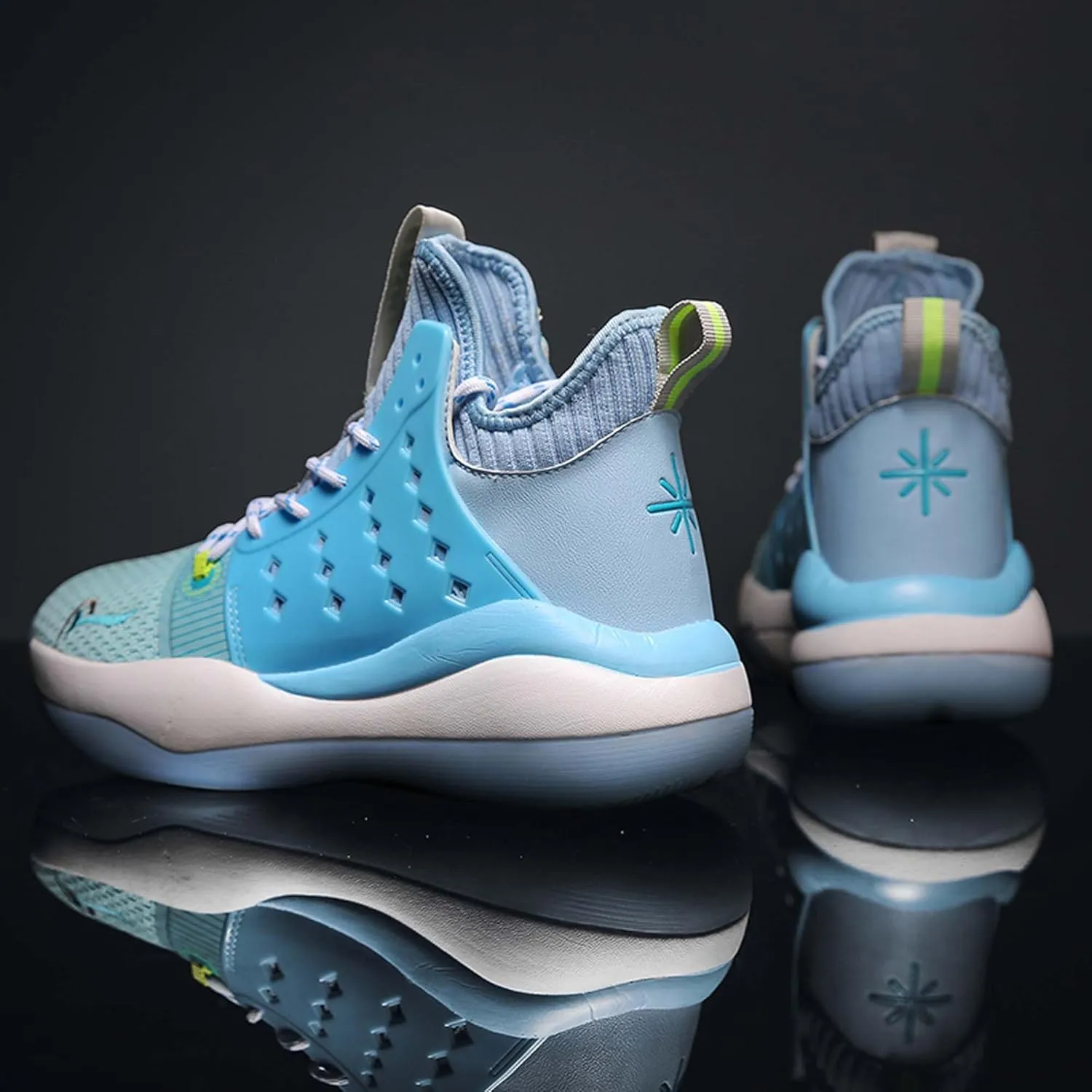 Men's Basketball Shoes High Top Running Shoes for Men Lightweight Breathable Mesh Walking Athletic Sneaker Indoor or Outdoor Basketball Sneakers for Men, Street or Court