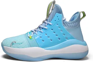 Men's Basketball Shoes High Top Running Shoes for Men Lightweight Breathable Mesh Walking Athletic Sneaker Indoor or Outdoor Basketball Sneakers for Men, Street or Court