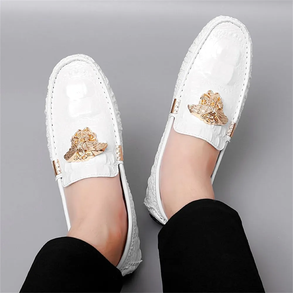 Men's Business Casual Shoes Fashion Slip-On Loafers Leather Formal Wear Casual Walking Driving Shoes for Men