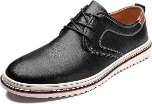 Mens Business Casual Shoes Lace up Leather Dress Oxfords Office Comfort Loafers