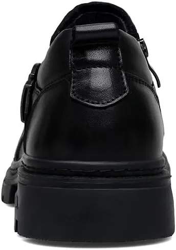 Men's Casual Genuine Leather Lace Up Flats Hand-Sewed Walking Driving Loafers Shoes Formal Leather Shoes for Weddings Business Office Prom