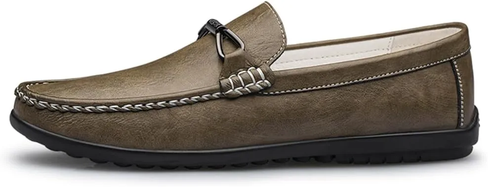 Men's Classic Penny Loafers Moccasin Walking Driving Shoes Slip on Business Casual Shoes