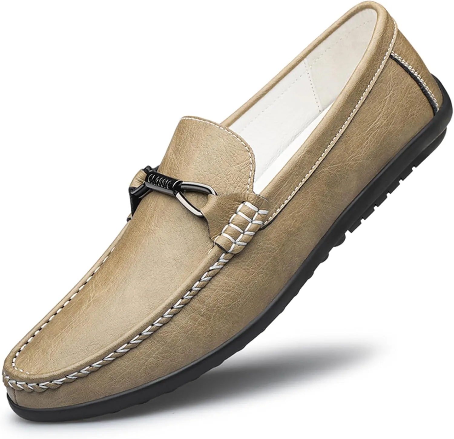 Men's Classic Penny Loafers Moccasin Walking Driving Shoes Slip on Business Casual Shoes