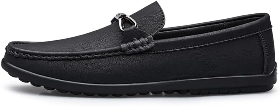 Men's Classic Penny Loafers Moccasin Walking Driving Shoes Slip on Business Casual Shoes