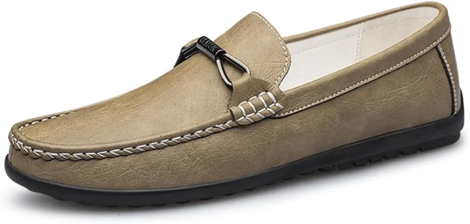 Men's Classic Penny Loafers Moccasin Walking Driving Shoes Slip on Business Casual Shoes