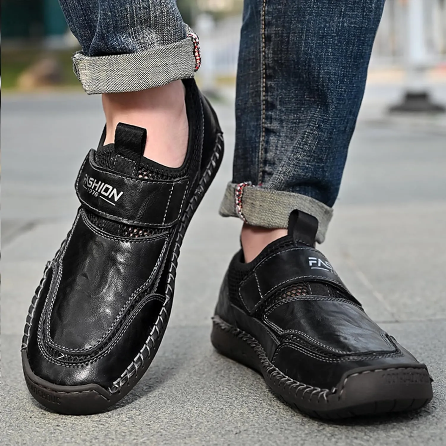 Men's Dress Loafers Shoes Slip on Classic Business Fashion Modern Formal Leather Shoes Casual Non Slip Business Work Office Driving Shoes