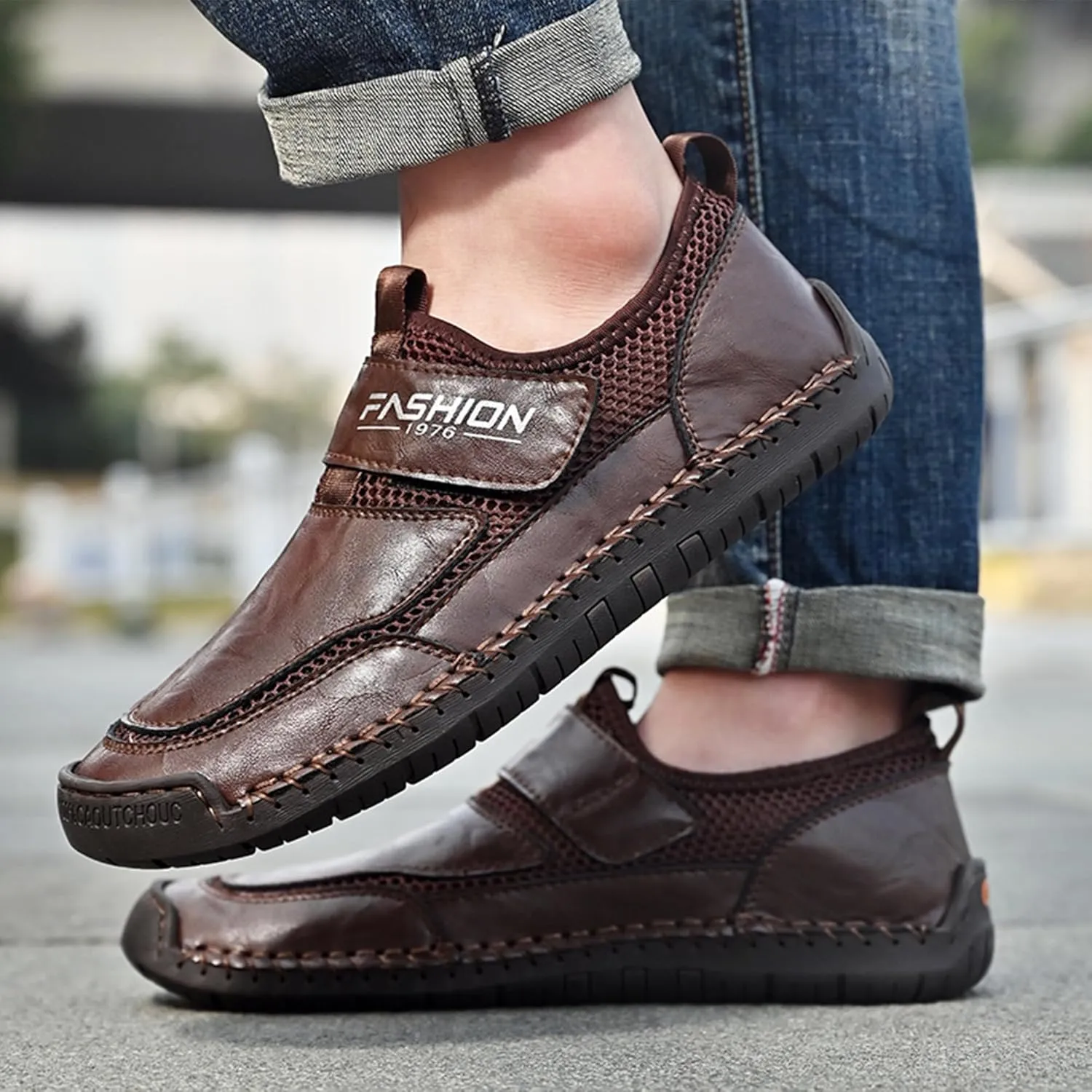 Men's Dress Loafers Shoes Slip on Classic Business Fashion Modern Formal Leather Shoes Casual Non Slip Business Work Office Driving Shoes