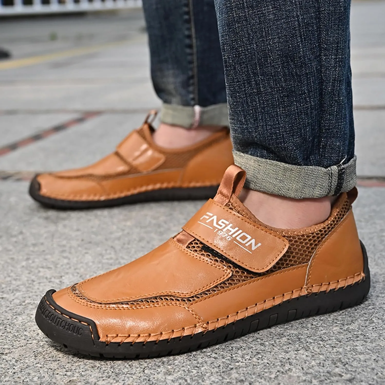 Men's Dress Loafers Shoes Slip on Classic Business Fashion Modern Formal Leather Shoes Casual Non Slip Business Work Office Driving Shoes