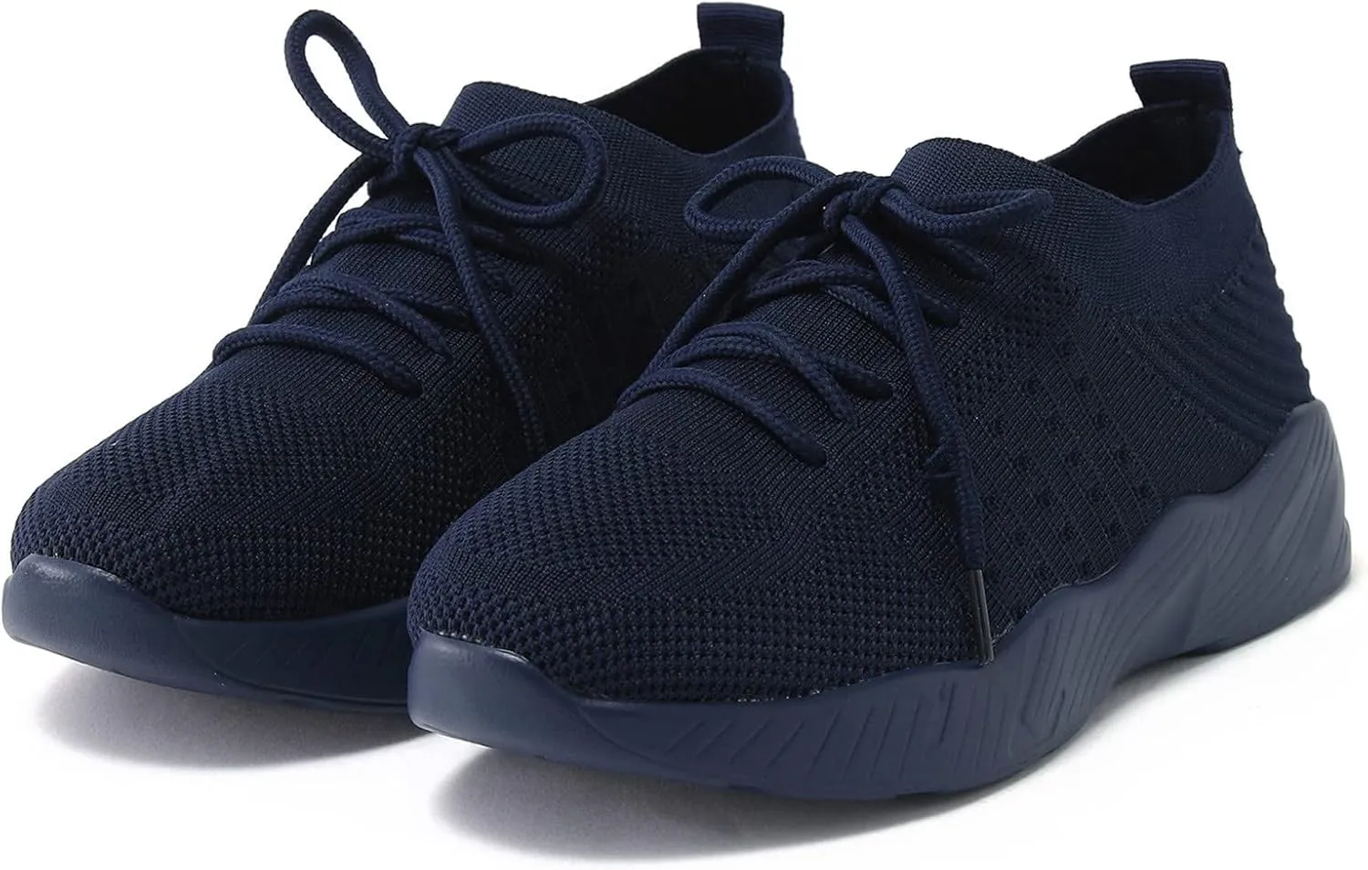 Mens Dress Shoes Casual Oxfords Shoes Knit Lightweight Tennis Shoes Men Comfortable Business Casual Shoes Platform Sneakers Black Tennis Shoe Loafers Casual Slip On