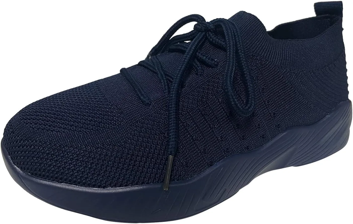 Mens Dress Shoes Casual Oxfords Shoes Knit Lightweight Tennis Shoes Men Comfortable Business Casual Shoes Platform Sneakers Black Tennis Shoe Loafers Casual Slip On