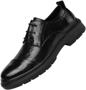 Men's Dress Shoes Comfort Soft Men Oxford Casual Work Office Comfortable Business Shoes Formal Leather Shoes for Weddings Office Prom