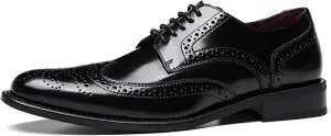 Mens Dress Shoes Oxfords Casual Retro Classic Comfortable Formal Derby Business Dress Shoes for Men