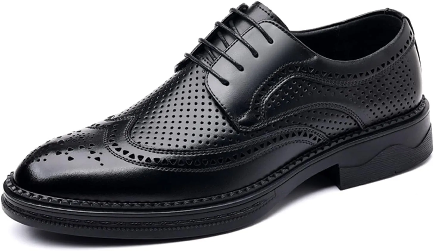 Mens Dress Shoes Oxfords Casual Retro Classic Comfortable Formal Derby Business Shoes for Men Classic Modern Formal Leather Shoes Casual Loafers