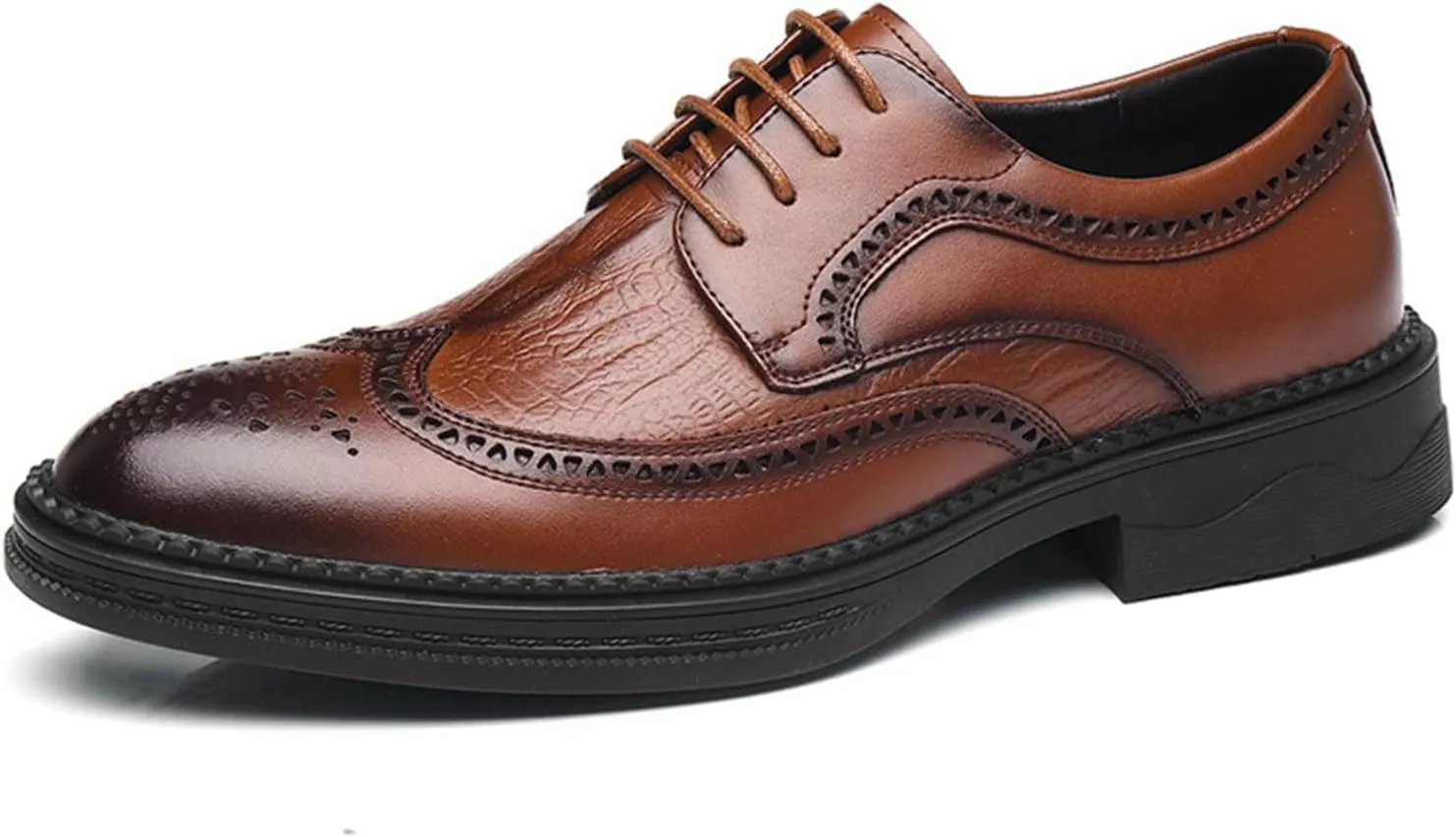 Mens Dress Shoes Oxfords Casual Retro Classic Comfortable Formal Derby Business Shoes for Men Classic Modern Formal Leather Shoes Casual Loafers