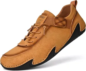 Men's Dress Shoes Oxfords Slip on Classic Fashion Modern Formal Leather Shoes Casual Non Slip Business Work Office Driving Loafers Shoes